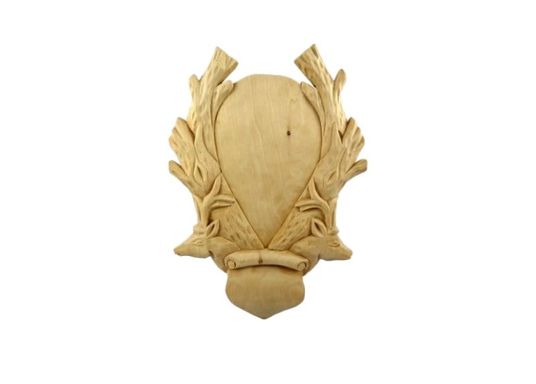  Podstawka rzeźbiona; wymiar - 21x31 cm 