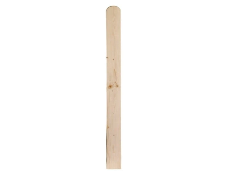 Sztacheta ogrodzeniowa, płotek drewniany 90x20mm Wzór 2 MODRZEW.jpg