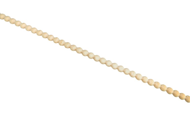  Półwarkocz toczony z drewna  bukowego , szerokość 12mm 