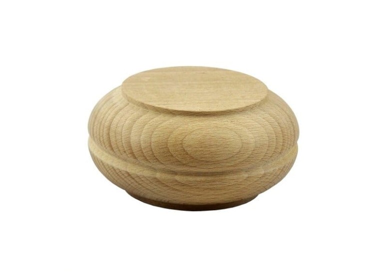  Kula toczona drewniana wykonana z drewna bukowego - wzór 8 