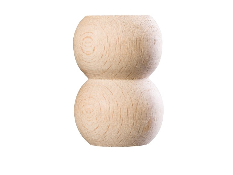  Kula toczona drewniana wykonana z drewna bukowego - wzór 22 