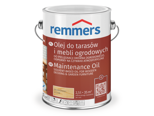 Olej do tarasów i mebli ogrodowych Remmers