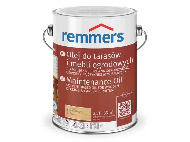 Olej do tarasów i mebli ogrodowych Remmers