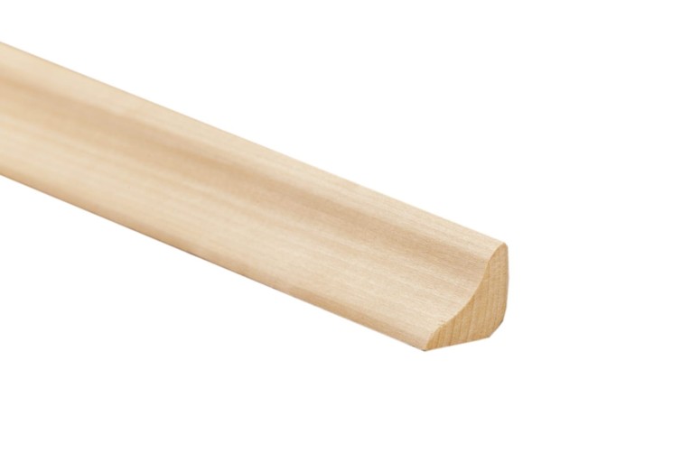 Listwa przypodłogowa, sufitowa, drewniana 3x3 cm wklęsła gładka ŚWIERK.jpg