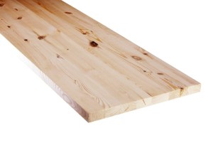 Blat 400x28 mm klejony sosna sęczna