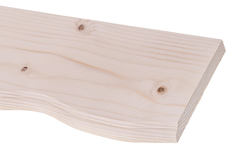 Deska dachowa wycinana,  Świerk klasa A/B  