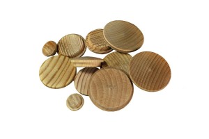 Zaślepka 20 mm drewniana grzybek dąb